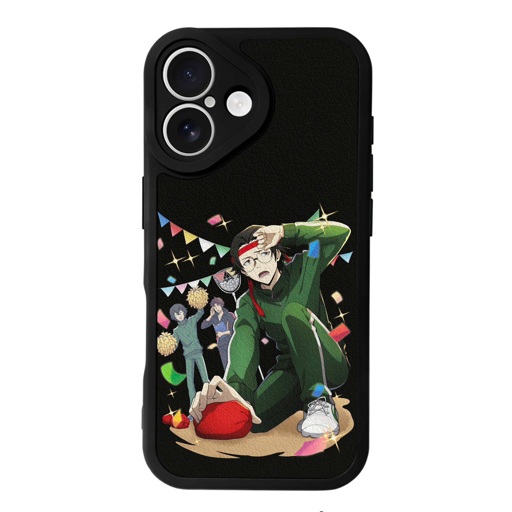 （画像用） 文豪ストレイドッグス Bungo Stray Dogs 【iPhone 16シリーズ対応】シリコンスマホケース（レザー調） 材質：シリコン